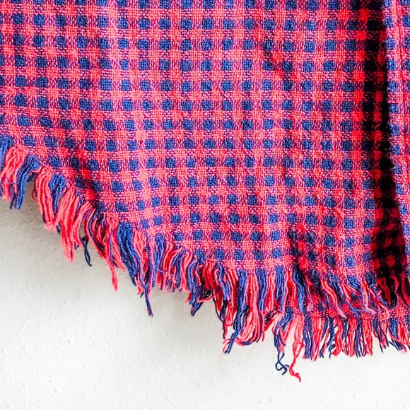 Current/Elliot Womens Size 1 Red Flannel Shirt - Picture 4 of 8